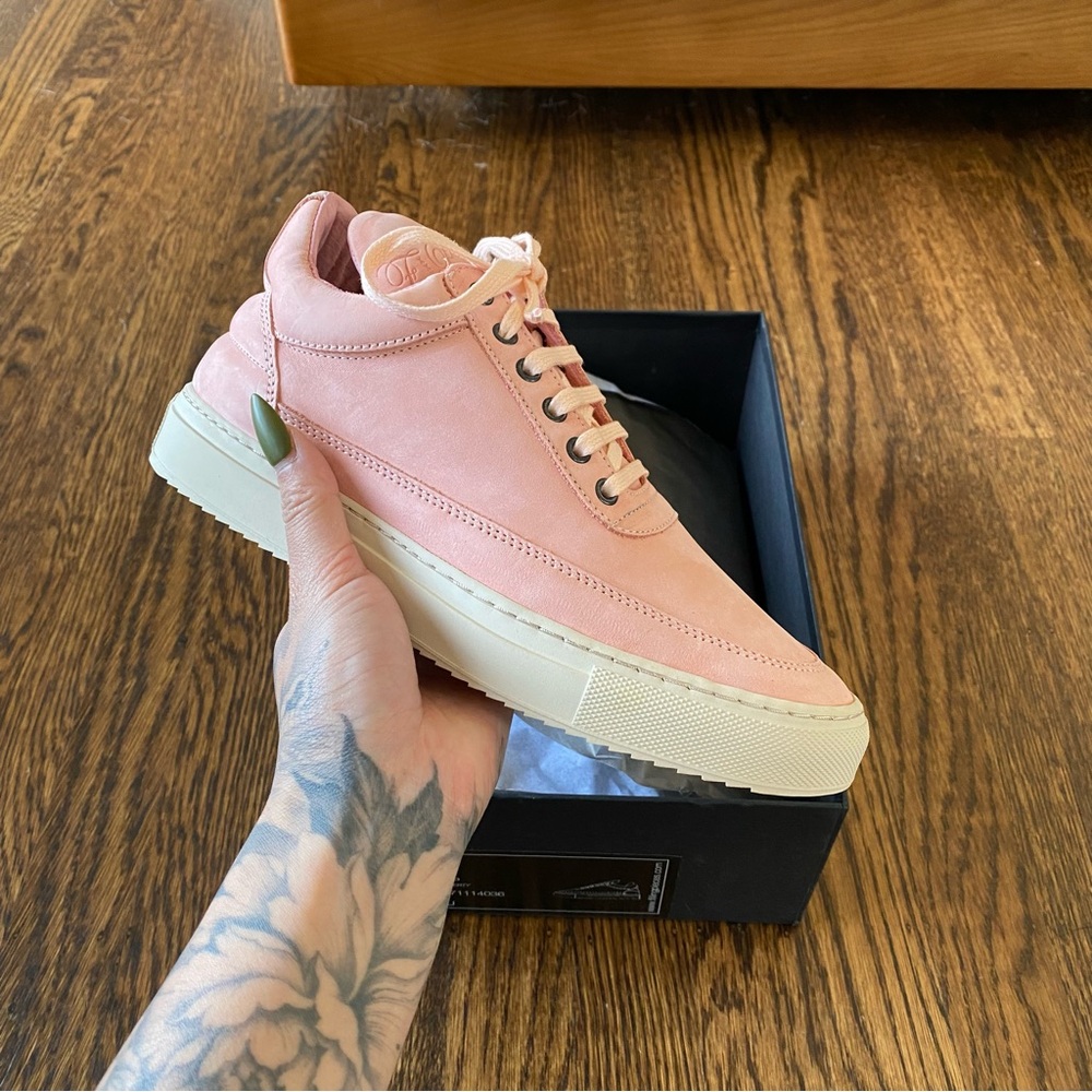 Filling Pieces 2015 Low Top Pastel Pink Sneakers - "Rainbow" Pack